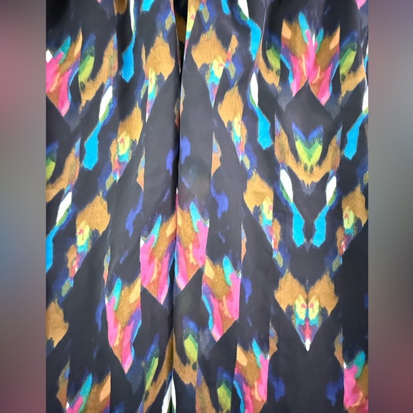 Jessica Simpson Vibrant Boho Womens Medium Elastic Waist Flowy Lightweight - Picture 3 of 4